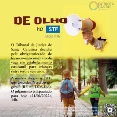 De olho STF Creches redes